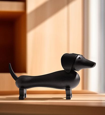 Kay Bojesen Træfigur - Gravhund - Lille - Mørk Bejdset Eg