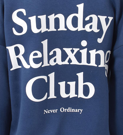 Hound Sweatshirt - Oversized - Navy 