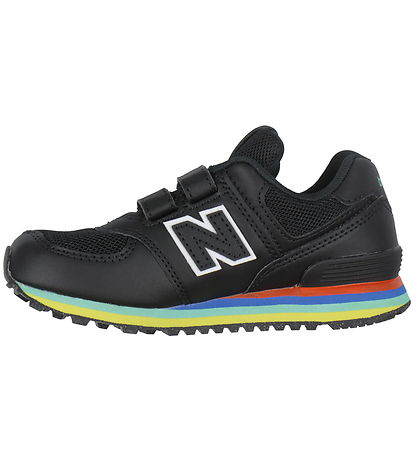 New Balance Sko - 574 - Sort/Neo Flame