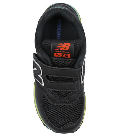 New Balance Sko - 574 - Sort/Neo Flame