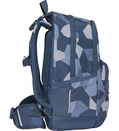 Beckmann Skoletaske - Sport Junior - Blue Camo
