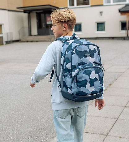 Beckmann Skoletaske - Sport Junior - Blue Camo