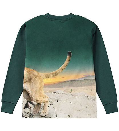 Molo Bluse - Rexton - Puma Green