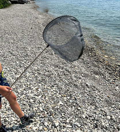 Follow the Duck Net - Telescopic Net - Anthracite Grey