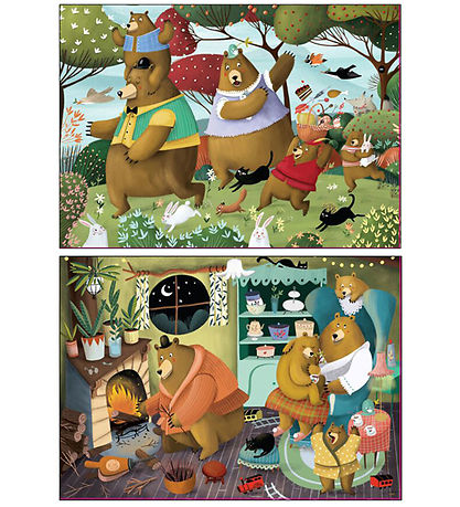 Educa Puslespil - 2x20 Brikker - Forest Tales