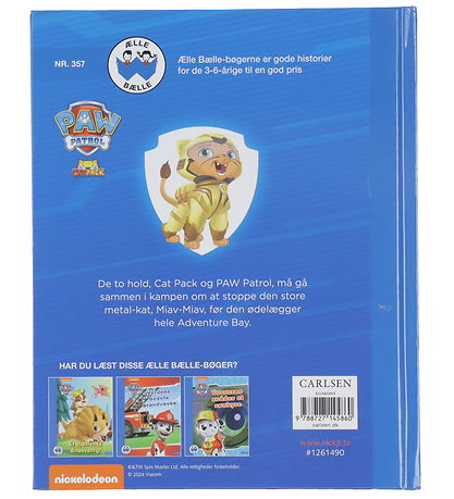 Forlaget Carlsen - Cat Pack Power - Paw Patrol - Dansk