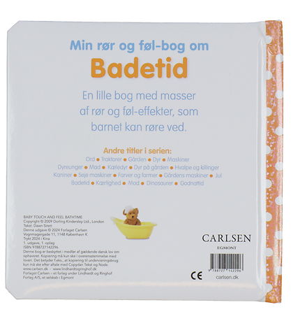 Forlaget Carlsen Bog - Min Rør og Føl-bog om - Badetid - Dansk
