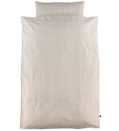 Pine Cone Sengetøj - Baby - Beige Stripe