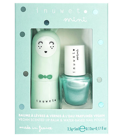 Inuwet Læbepomade/Neglelak - Apple - Aqua