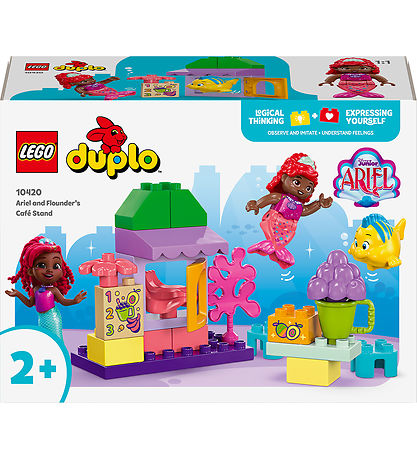LEGO® DUPLO Disney - Ariel Og Tumles Cafébod 10420 - 22 Dele