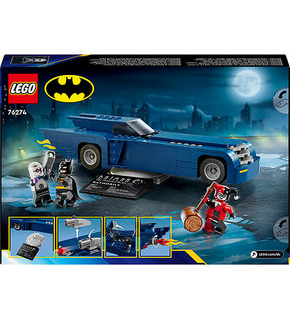 LEGO® Batman - Batman Og Batmobile Mod Harle... 76274 - 435 Dele