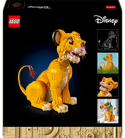 LEGO® Disney - Ung Simba - Løvernes Konge 43247 - 1445 Dele