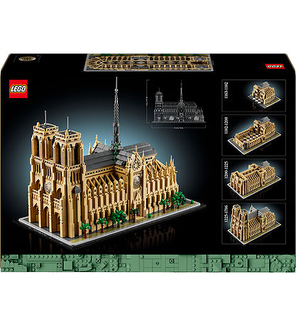 LEGO® Architecture - Notre-Dame de Paris 21061 - 4383 Dele