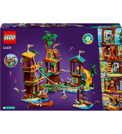 LEGO® Friends - Adventure Camp - Trætophus 42631 - 1128 Dele