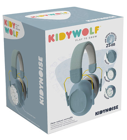 Kidywolf Høreværn - Kidynoise - Blå