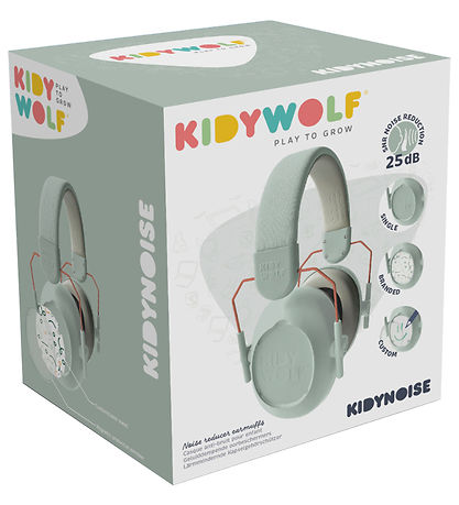 Kidywolf Høreværn - Kidynoise - Grøn