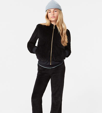 Molo Bukser - Velour - Adoria - Sort
