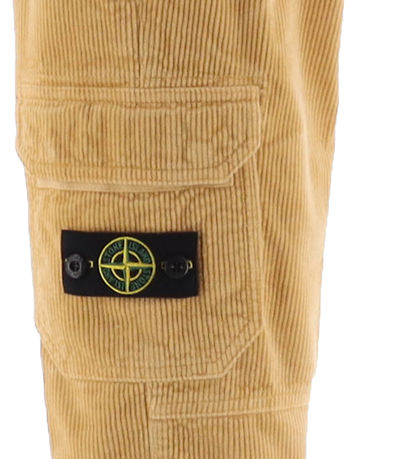 Stone Island Fløjlsbukser - Natural Beige