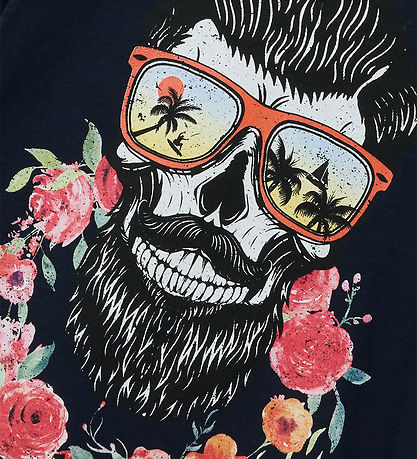Name It T-shirt - NkmPfashion - Dark Sapphire