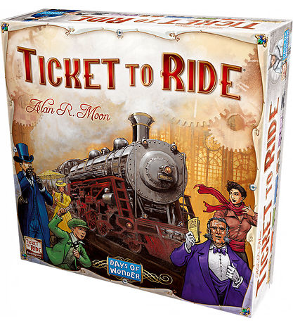 Ticket To Ride Brætspil - USA - Nordic