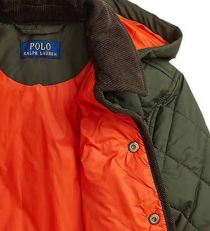 Polo Ralph Lauren Termojakke - Armygrøn/Brun