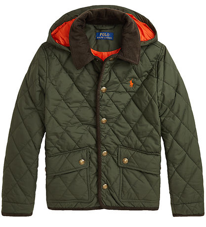 Polo Ralph Lauren Termojakke - Armygrøn/Brun