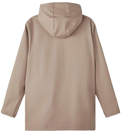LMTD Regnjakke - NlnDry10 - Mocha Meringue