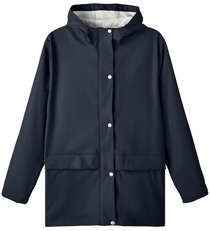 LMTD Regnjakke - NlnDry10 - Dark Sapphire