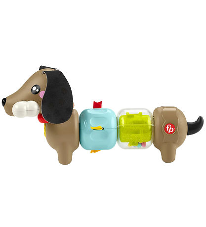Fisher-Price Aktivitetlegetøj - Click & Spin - Hundehvalp