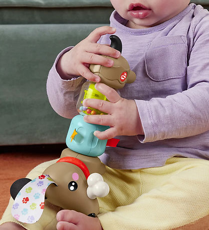 Fisher-Price Aktivitetlegetøj - Click & Spin - Hundehvalp