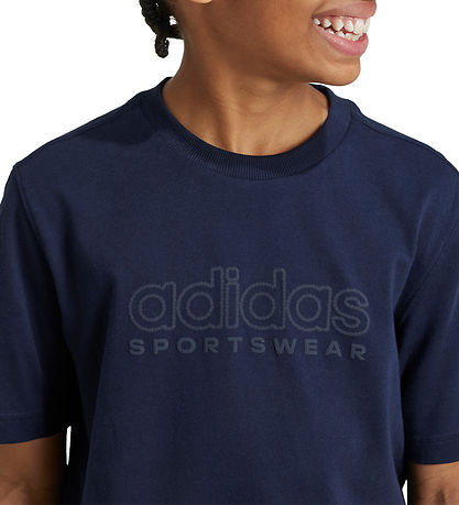 adidas Performance T-shirt - JSZN GFX - Blå