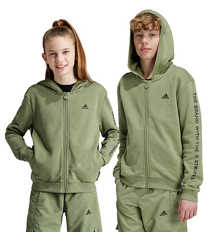 adidas Performance Cardigan - J JAM FZ HD - Grøn