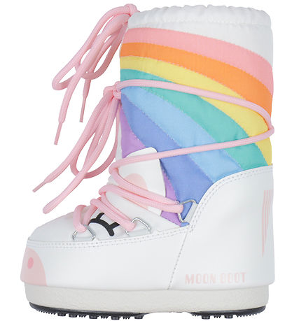 Moon Boot Vinterstøvler - Icon Unicorn - Hvid/Multicolor