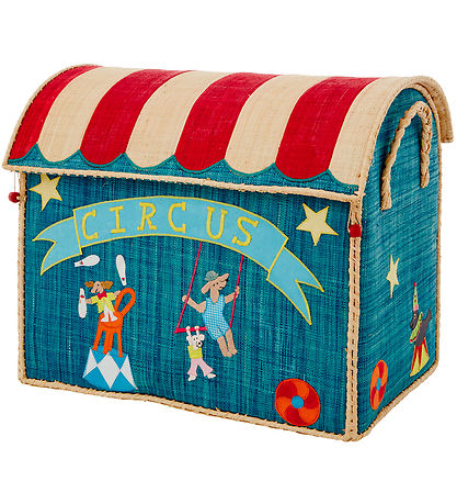 Rice Opbevaringskurve - Raffia - 3 stk. - 52/45/37 cm - Circus
