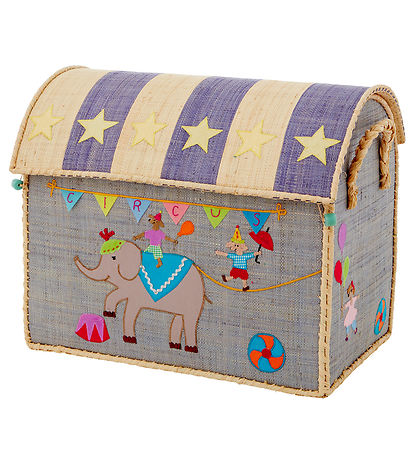 Rice Opbevaringskurve - Raffia - 3 stk. - 52/45/37 cm - Circus