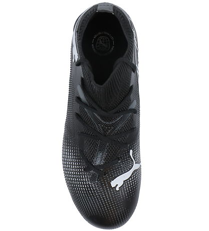 Puma Fodboldstøvler - Future 7 Match FG/AG Jr - Sort/Hvid