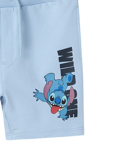 Name It Sweatshorts - NmmAmit Stitch - Chambray Blue