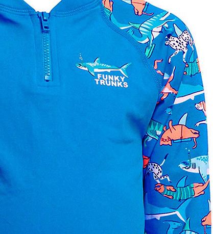 Funkita Badebluse - Zippy Rash - UV50+ - Fin Swimming