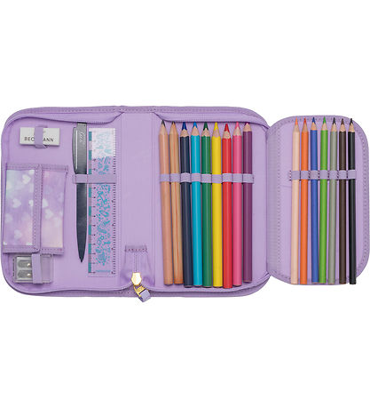 Beckmann Skoletaskesæt - Classic Maxi - Unicorn Princess Purple