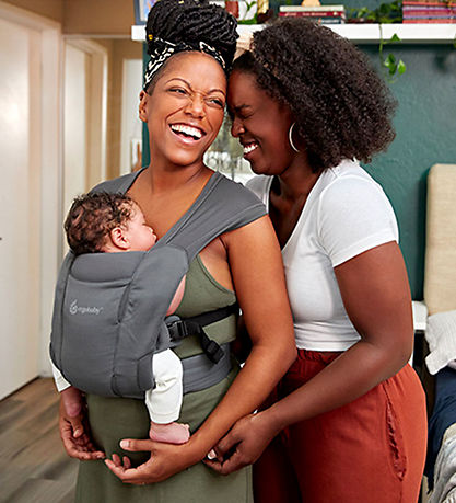Ergobaby Bæresele - Embrace - Soft Air Mesh - Washed Black