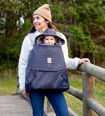 Ergobaby Regnslag til Bæresele - All Weather - Charcoal