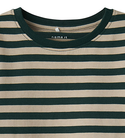 Name It Bluse - Noos - NmmSalmo - Pure Cashmere/Y/D Stripe