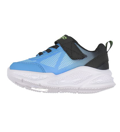 Skechers Sko m. Lys - Krendox - Black/Blue