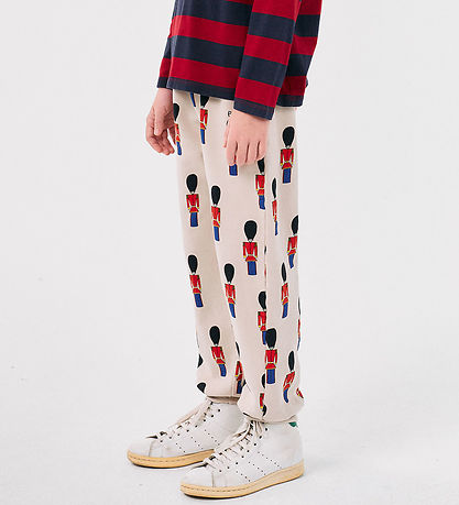 Bobo Choses Sweatpants - Little Tin Soldiers - Light Brown
