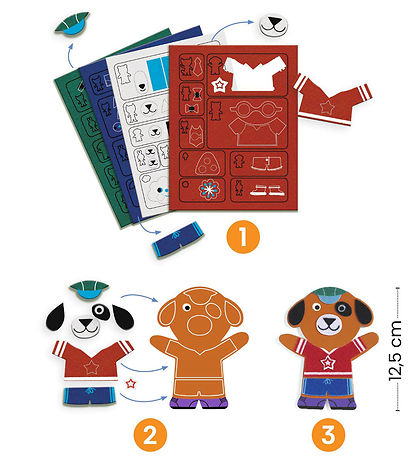 Djeco Kreasæt - DIY - Funky Family
