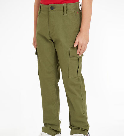 Tommy Hilfiger Bukser - Cargo - Utility Olive