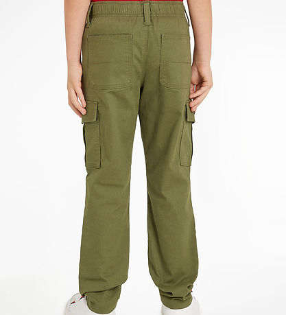 Tommy Hilfiger Bukser - Cargo - Utility Olive