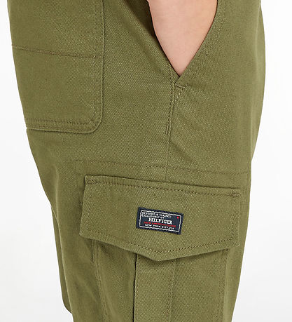 Tommy Hilfiger Bukser - Cargo - Utility Olive