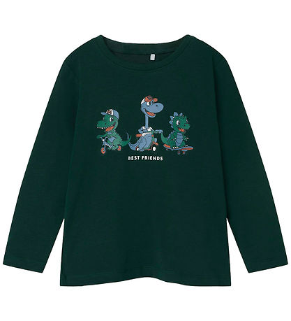 Name It Bluse - NmmVux - 2-pak - Pine Grove/Jet Stream/Tennis Di
