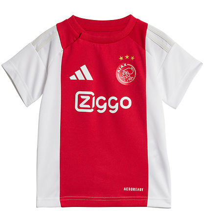 adidas Performance Fodboldsæt - Ajax H BABY - Rød/Hvid